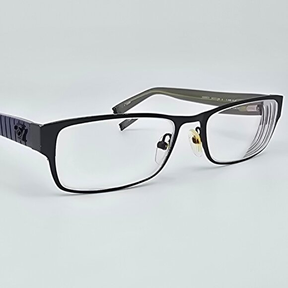 English Laundry Hannett Black and Blue Eyeglasses Frame w/ Flexhinge 54-17-140 - Picture 6 of 13